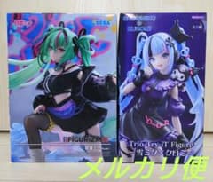 最安ショップ比較】 初音*ミク フィギュア 雪ミク×クロミ Trio-Try-iT