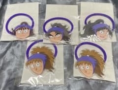 忍たま乱太郎 かおかおヘアゴム 第2弾 五年生　久々知　不破　尾浜　竹谷のサムネイル