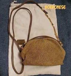 BORBONESE ボルボネーゼ　ショルダーバック　ITALY製のサムネイル