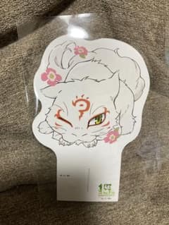 나츠메 친구장 브로마이드 스탠드 콜라보 카페 입장 특전 반점