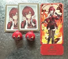 にじさんじ アンジュ 特典 チケット風カード びっくらたまご セット