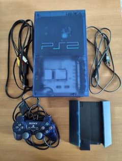 SONY PlayStation 2 本体 ミッドナイトブルーのサムネイル