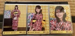 奥田いろは　生写真　浴衣　3種コンプのサムネイル