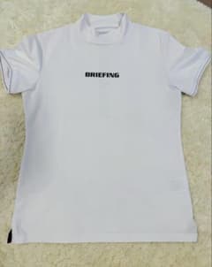 BRIEFING レディース モックネックシャツ ホワイト Mのサムネイル