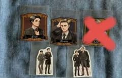 Attack Titan Acrylic Card Sticker Set (6 pieces) - Giants Day