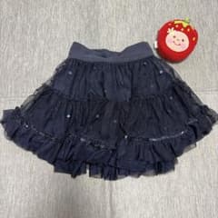 gap ギャップ チュールスカート ネイビー スパンコールのサムネイル