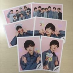 なにわ男子 道枝駿佑 公式写真 6枚セットのサムネイル