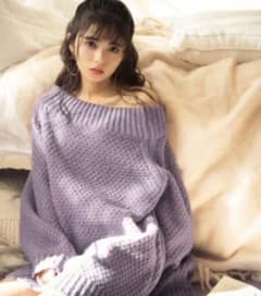 2wayゆるネックニットワンピース 齋藤飛鳥 sweet掲載のサムネイル