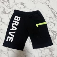 キッズ ハーフパンツ ブラック 100cmのサムネイル