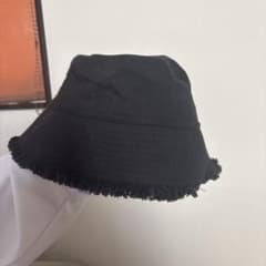ブラック バケットハット フリンジデザインのサムネイル