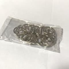 2cm 20個入り 二重リング 丸カン 平らのサムネイル
