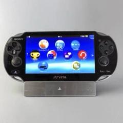 PlayStation Vita - PSVITA PCH-1100 ブラック　メモリカード8GB付き SONY PlayStation Vita PCH-1100 8GB memory card included From