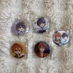 すとぷり ななもりさん　ジェルくん　缶バッジ 5点セットのサムネイル