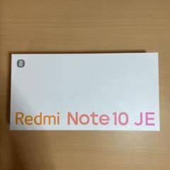 Redmi Note10JE グラファイトグレーのサムネイル