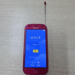 美品/SIMフリー らくらくスマートフォン me F-01L 本体 ピンク - メルカリ