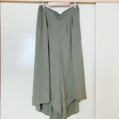 ワイドパンツ ガウチョパンツ LL〜3Lのサムネイル