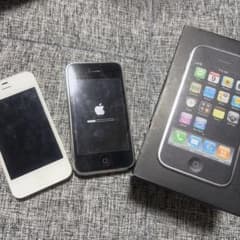 iPhone3G & 4S セット ホワイト ブラック iPhone3G & 4S セット ホワイト ブラック - メルカリ