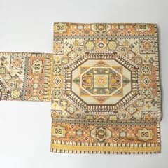 博多織 八寸名古屋帯 正絹 中古 クリーム so537 - メルカリ