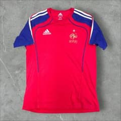adidas サッカー Tシャツ フランス代表 2006-07 - メルカリ