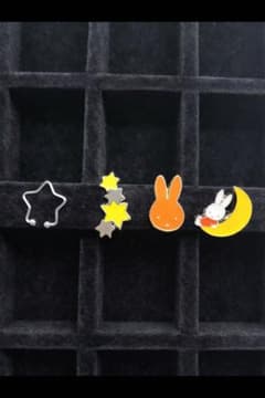 Set of 4 Miffy ear cuffs