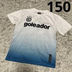 【お値下げ中】goleador ドットパターンシャツ 150サイズのサムネイル