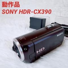 動作品】SONY HDR-CX390 ビデオカメラ ボルドーブラウン - メルカリ