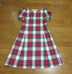 新品♡ヨークランド チェックワンピース9号のサムネイル