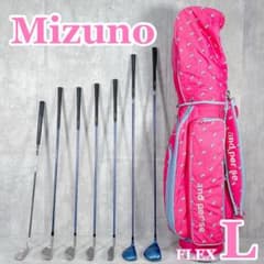 V812 ミズノ レディース ゴルフ クラブ セット ピンク キャディバッグ