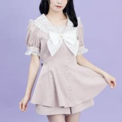 Secret honey レースフリルセーラーセットアップのサムネイル