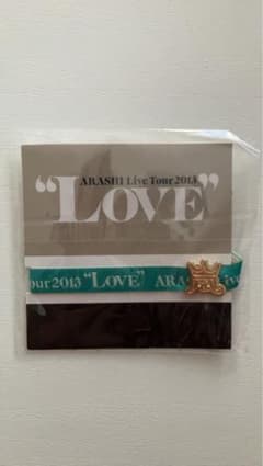 嵐 ARASHI Live Tour 2013 LOVE ヘアゴムのサムネイル