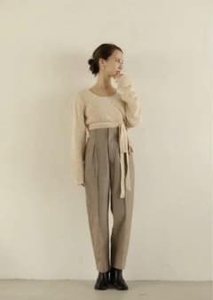 Louren highwaist tapered pantsのサムネイル