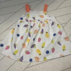 ZARA ベビー ワンピース フルーツ柄 74cmのサムネイル