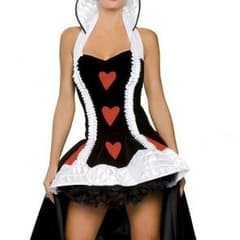 値下げしました‼コスプレ　ハートの女王　中古のサムネイル