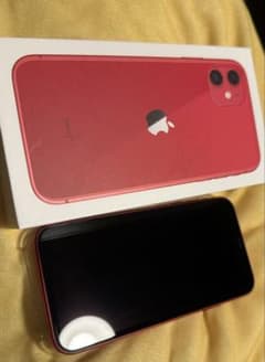 Apple iPhone 11 RED 64GB SIMフリーのサムネイル