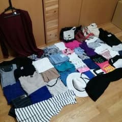 50点以上。洋服まとめ売りブランド福袋系コーデ売りのサムネイル