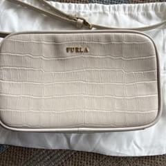 FURLA クロコ型押し ショルダーバッグのサムネイル
