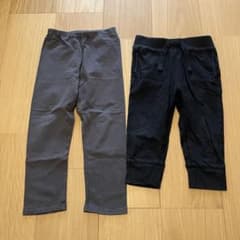 【2点セット】レギンスパンツ　90 100