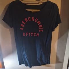 Abercrombie & Fitch Tシャツ ネイビー Lのサムネイル