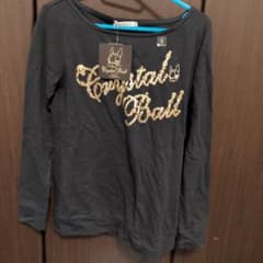 Crystal Ball 長袖 カットソー ブラック Sのサムネイル