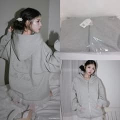 ♡ ダーリッチ ♡ Hello Darichジップアップフーディ グレー - メルカリ