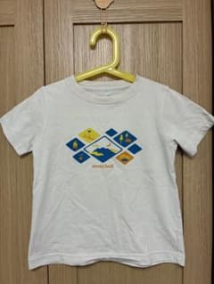 【モンベル mont-bell】アウトドアモチーフTシャツ【キッズ 110】のサムネイル