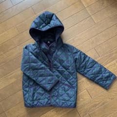 無印良品　中綿ジャケット120 ブラックウォッチのサムネイル