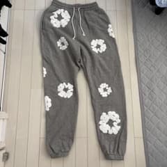 確実正規品denim tears スウェットパンツグレーのサムネイル