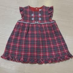 bebe 美品　ベビー ワンピース チェック柄のサムネイル