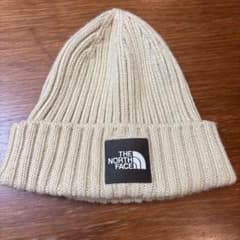 THE NORTH FACE ベージュ ニット帽のサムネイル