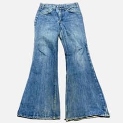 70's Levi's 684 ベルボトム 42タロン ボタン裏8のサムネイル