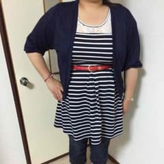 あーるわい。様専用 新品 4L♡七分袖カーディガンのサムネイル