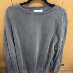 ADRER エクストラクオリティワイドスリーブロンT ブラック Mのサムネイル