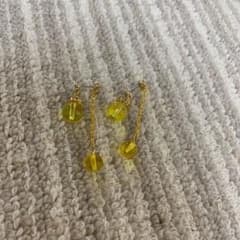 パワーストーン金運を呼ぶシトリンピアスのサムネイル