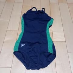 玉*郎様 新品タグ付き新品　Speedo スピード Lサイズ 競泳水着 ネイビーのサムネイル